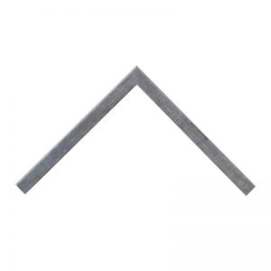 Κορνίζα Μαυρισμένο Ασημί Πλακέ 15x14 mm