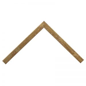 Κορνίζα Κρακελέ Χρυσό Πλακέ 14x14 mm