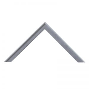 Κορνίζα Γκρι - Ασημί 17x19 mm