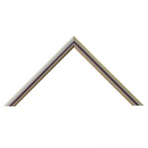 Κορνίζα Μπλε Χρυσό 14x16 mm