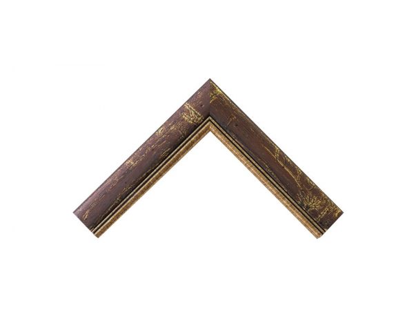Κορνίζα Μπλε με Χρυσό Φιλέτο 16x37mm