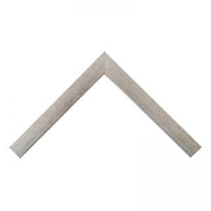 Κορνίζα Ασημί Πλακέ με Μαύρη ρίγα 21x14mm