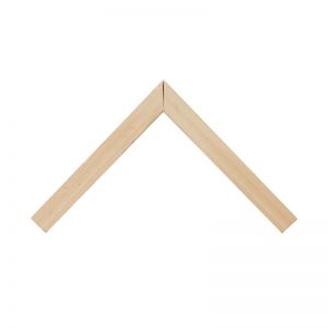 Κορνίζα Φυσικό Πλακέ Άβαφο 46x21mm