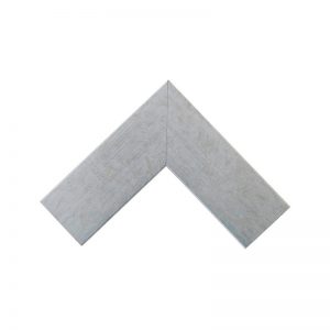 Κορνίζα Λευή Πλακέ με γραμμές 71x18mm