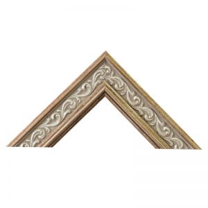 Κορνίζα Χρυσοκόκκινο Σκαλιστό 45x37mm