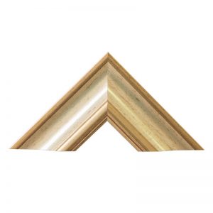 Κορνίζα Χρυσή με γραμμές 98x67mm